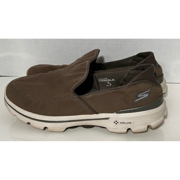 Skechers GoWalk 3 Slip-on Shoes with Goga Mat Mens Size 10 - Picture 1 of 5